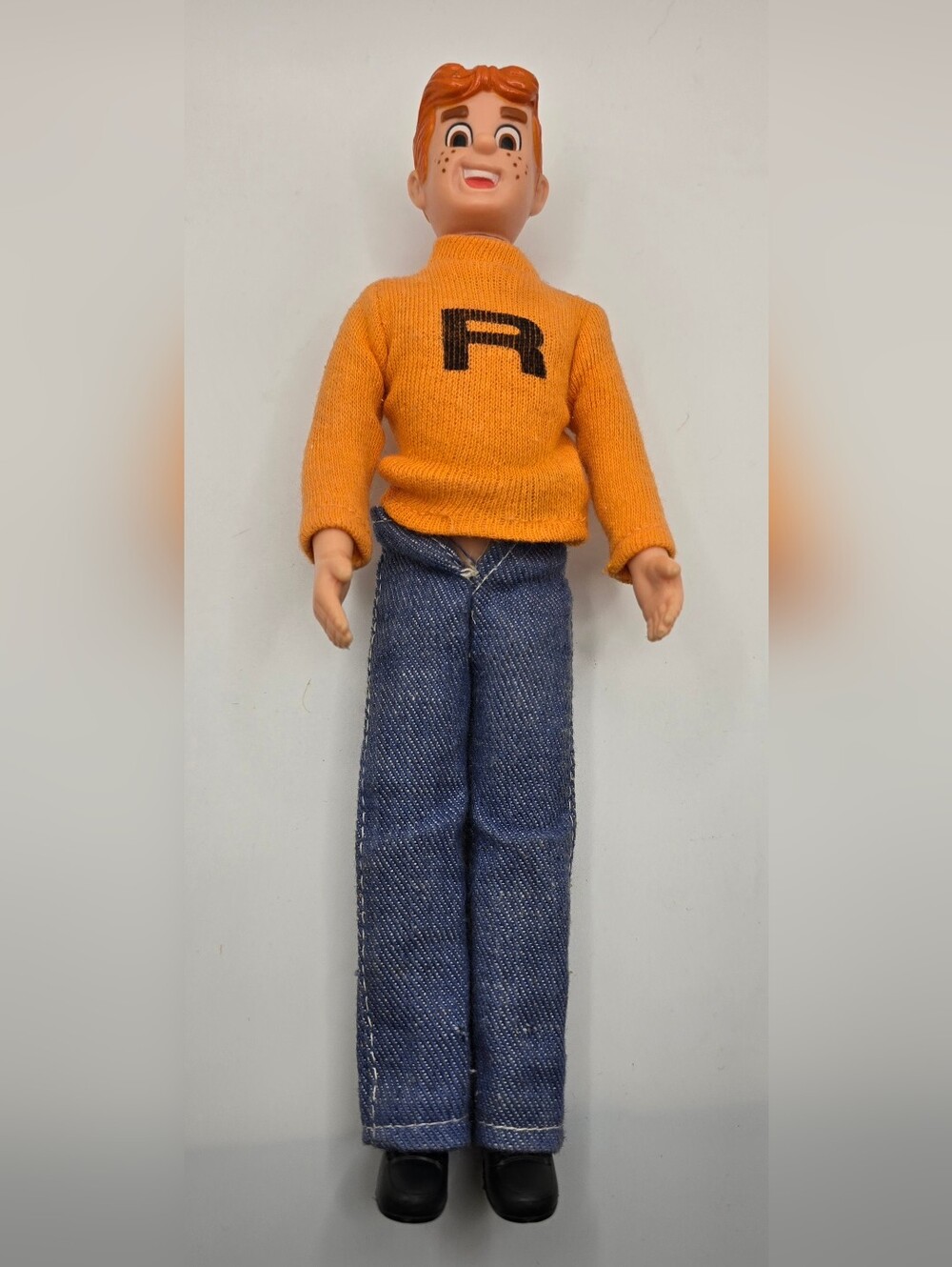 Vintage 1975 Marx Toys Archie Enterprises Inc. Archie Andrews Doll Action Figure